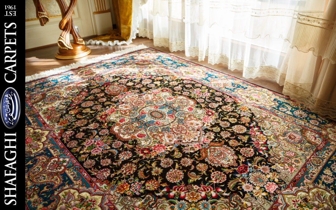 فرش شفقی تبریز 1340 خالق هنر و زیبایی