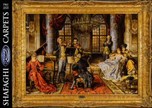 تابلو فرش دستباف شفقی تبریز کنسرت خصوصی