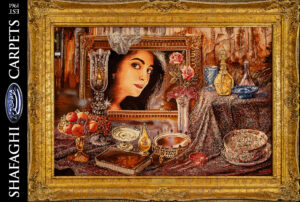 تابلو فرش دستباف شفقی تبریز هفت سین