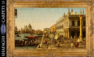 تابلو فرش دستباف شفقی تبریز ونیز