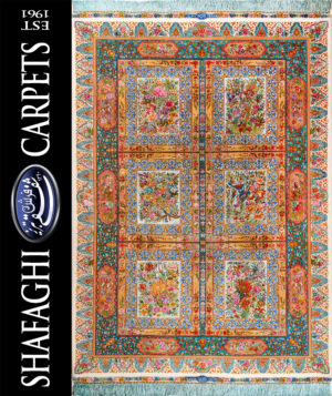 فرش دستباف شفقی تبریز گلستان