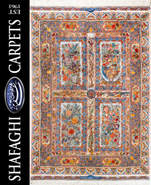 فرش دستباف شفقی تبریز گلستان