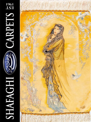 تابلو فرش دستباف شفقی تبریز ناز