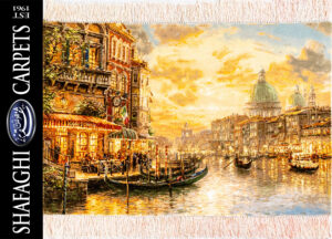 تابلو فرش دستباف شفقی تبریز ونیز